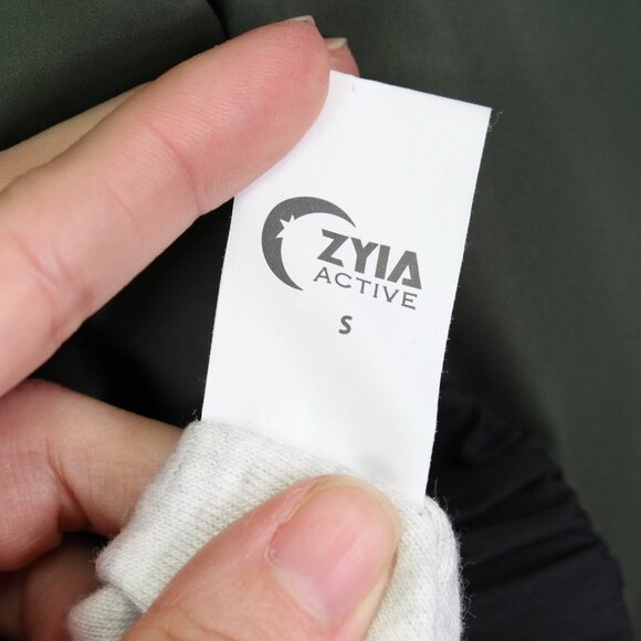 Ziya Active‎ 1/4 Zip Windbreaker PullOver Green S - Picture 8 of 9